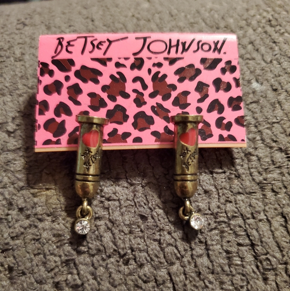 Betsey Johnson earrings